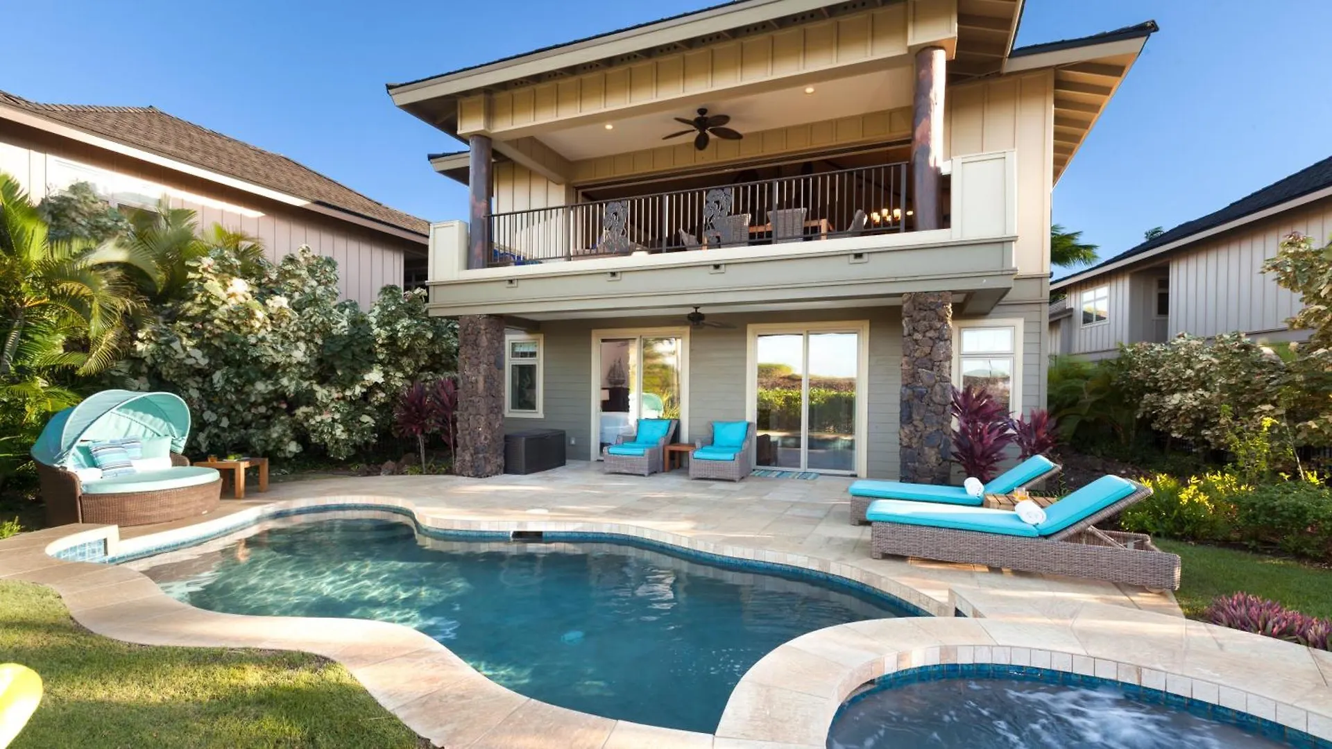 Hawaiian Destiny Spacious Detached Kamilo 4Br With Heated Pool And Spa Waikoloa